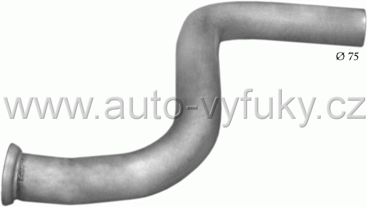 Sbrn potrub MERCEDES 6-9 T 711/811/811 K/814/814 L-S/817/817 L-S-LS-K/917/917 K 0/0-0/0 ccm kW / HP - Kliknutm na obrzek zavete