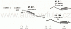 VOLKSWAGEN TRANSPORTER IV 2.0 CHASSIS CAB, BUS 9/1990-12/1995 1968ccm 62kW / 84HP KAT LWB 3320mm