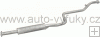Tlumič výfuku střední MAZDA 626 1.8 HATCHBACK, SEDAN 4/1997-12/2003 1840ccm 66-74kW / 90-101HP KAT 1.8i -16V Tlumič výfuku střední MAZDA 626 1.8 HATCHBACK, SEDAN 4/1997-12/2003 1840ccm 66-74kW / 90-101HP KAT 1.8i -16V