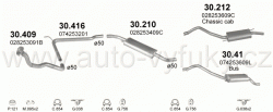 VOLKSWAGEN TRANSPORTER IV 2.4 D CHASSIS CAB, BUS 9/1990-12/1995 2370ccm 57kW / 78HP SWB 2920mm