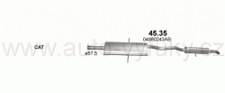 CHRYSLER GRAND VOYAGER 2.4 0/2001-5/2004 2429ccm 107kW / 145HP KAT 2.4i
