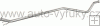 Trubka stedn PEUGEOT 307 1.4 D HATCHBACK 0/2002-7/2004 1398ccm 50kW / 68HP KAT 1.4 HDi Turbo Diesel