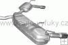 Tlumi vfuku koncov OPEL SIGNUM 2.0 5/2003-0/0 1998ccm 129kW / 175HP KAT 2.0 i Turbo