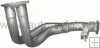 Tlumi vfuku stedn OPEL REKORD E 1.8 SEDAN 0/1982-0/1986 1796ccm 66kW / 90HP S