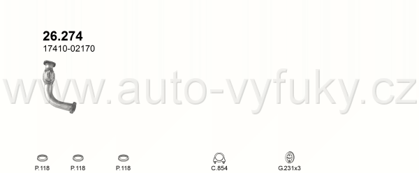 TOYOTA CARINA E 1.8 SEDAN,LIFTBACK,KOMBI 1/1996-10/1997 1762ccm 79kW / 107HP KAT 1.8i 16V