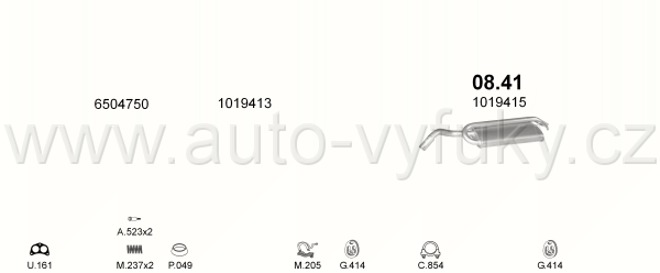 FORD ESCORT 1.6 HATCHBACK , CABRIO 8/1990-5/1992 1597ccm 66kW / 90HP 1.6i EFI