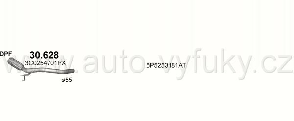 SEAT TOLEDO 2.0 D 11/2005-5/2009 1968ccm 103kW / 140HP KAT 2.0 TDi Turbo Diesel