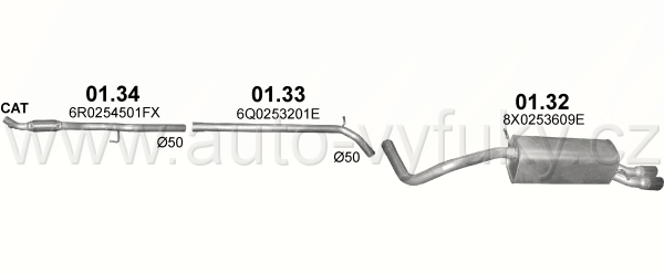AUDI A1 1.4 HATCHBACK 5/2010-4/2015 1390ccm 90kW / 122HP KAT 1.4 TFSi