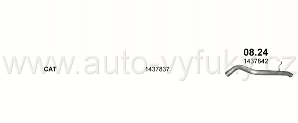 FORD TRANSIT CONNECT 1.8 D 8/2006-7/2010 1753ccm 55-66-81kW / 75-90-110HP KAT 1.8 TDCi Turbo Diesel LWB