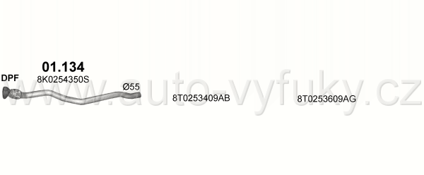 AUDI A5 Sportback 2.0 D 9/2009-0/0 1968ccm 100-105-120-125-130kW / 136-143-163-170-177HP KAT 2.0 TDi Turbo Diesel