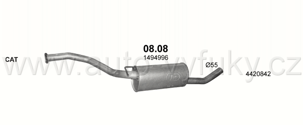FORD TRANSIT CONNECT 1.8 D 1/2008-7/2010 1753ccm 55-66-81kW / 75-90-110HP KAT 1.8 TDCi Turbo Diesel LWB