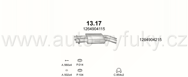 MERCEDES 500 SE- W126 5.0 2/1986-0/1991 4973ccm kW / HP 5.0i