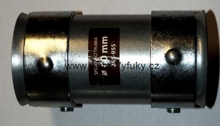 Trubkov spojka 265-955 pro prmry trubek 60mm