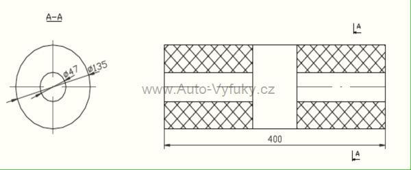 Tlumi vfuku univerzln UNIVERSAL BOX 00.05 0/0-0/0 ccm kW / HP - Kliknutm na obrzek zavete