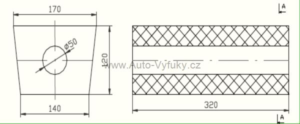 Tlumi vfuku univerzln UNIVERSAL BOX 00.09 0/0-0/0 ccm kW / HP