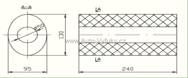 Tlumi vfuku univerzln UNIVERSAL BOX 00.12 0/0-0/0 ccm kW / HP