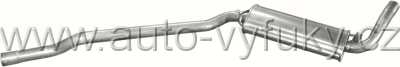 Tlumi vfuku stedn AUDI 80 1.9 SEDAN 9/1986-8/1991 1926ccm 83kW / 113HP MAN.