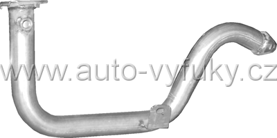 Sbrn potrub Nerez CITROEN ZX 1.4 HATCHBACK 9/1996-0/1998 1360ccm 55kW / 75HP KAT 1.4i - Kliknutm na obrzek zavete