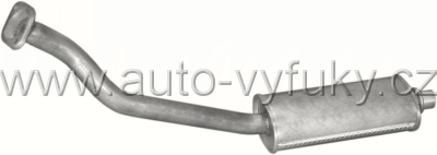 Tlumič výfuku přední CITROEN BERLINGO 1.9 D 11/2001-10/2002 1868ccm 51kW / 70HP KAT - Kliknutím na obrázek zavřete