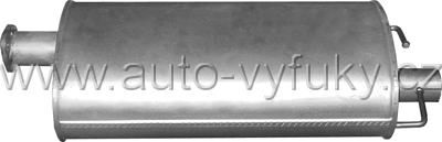 Tlumi vfuku stedn FORD TRANSIT 2.4 D 4/2006-0/0 2402ccm 74-85-103kW / 100-115-140HP KAT 2.4 TDCi Turbo Diesel SWB 2933mm/MWB 3300mm/LWB 3750mm