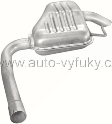 Tlumi vfuku koncov FORD MONDEO 2.5 KOMBI 8/1994-7/1999 2544ccm 123kW / 168HP KAT 2.5i V6 24V