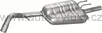Tlumi vfuku koncov FORD ESCORT 1.8 HATCHBACK 10/1997-9/2001 1796ccm 85kW / 115HP KAT 1.8i 16V