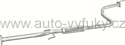 Tlumi vfuku stedn HONDA CIVIC 1.5 SEDAN 11/1989-12/1991 1493ccm 66kW / 90HP KAT 1.5i 16V