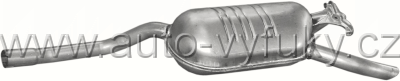 Tlumi vfuku koncov MERCEDES 250 - W124 2.5 D SEDAN 0/1985-7/1993 2497ccm 66kW / 90HP W124 250 5 CYL