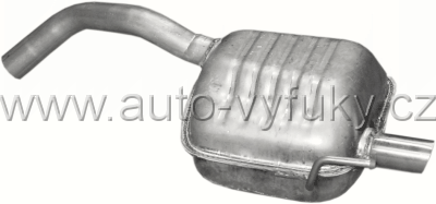 Tlumi vfuku koncov ALFA ROMEO 147 1.9 D 0/2005-0/2008 1910ccm 88kW / 120HP KAT 1.9 JTD Turbo Diesel - Kliknutm na obrzek zavete