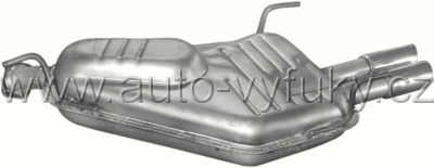 Tlumi vfuku koncov OPEL VECTRA B 2.5 HATCHBACK, SEDAN,KOMBI 10/1995-9/2000 2498ccm 125kW / 170HP KAT 2.5i V6