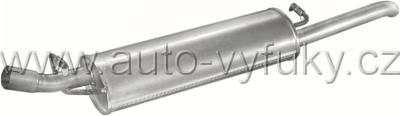 Tlumi vfuku koncov OPEL VECTRA A 1.6 SEDAN 10/1988-0/1992 1587ccm 55kW / 75HP KAT 1.6i AUT