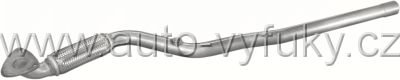 Sbrn potrub OPEL ASTRA G 1.4 SEDAN 9/2000-9/2004 1389ccm 66kW / 90HP KAT 1.4i 16V