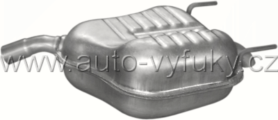 Tlumi vfuku koncov OPEL VECTRA C 1.8 HATCHBACK, SEDAN 4/2002-11/2005 1796ccm 81-90kW / 110-122HP KAT 1.8i -16V