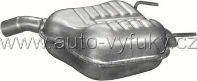 Tlumi vfuku koncov FIAT CROMA 1.8 KOMBI 6/2005-0/0 1796ccm 103kW / 140HP KAT 1.8i 16V