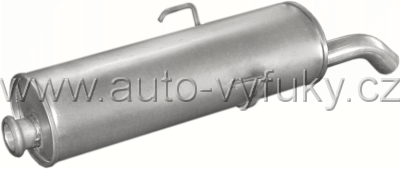 Tlumi vfuku koncov PEUGEOT 205 1.6 HATCHBACK 7/1986-6/1998 1580ccm 55kW / 75HP KAT CT, GR, GT, XR, XS, XT