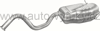 Tlumi vfuku koncov RENAULT LAGUNA 2.0 HATCHBACK, KOMBI 1/1994-0/2001 1998ccm 82kW / 112HP KAT