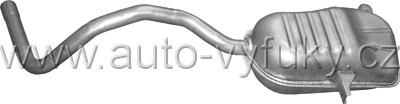 Tlumi vfuku koncov RENAULT SCENIC II 1.5 D 10/2002-0/2005 1461ccm 74kW / 100HP KAT 1.5 dCi Turbo Diesel