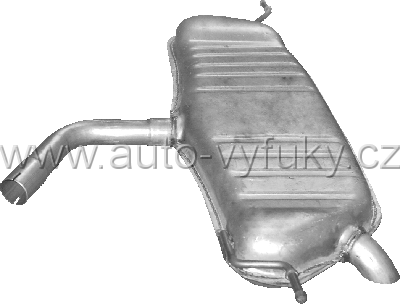 Tlumi vfuku koncov VOLKSWAGEN TOURAN 1.6 2/2003-5/2004 1598ccm 85kW / 115HP KAT 1.6 FSi - Kliknutm na obrzek zavete