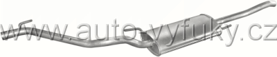 Tlumi vfuku koncov VOLKSWAGEN VENTO 1.8 SEDAN 8/1993-7/1995 1781ccm 55kW / 75HP KAT 1.8i AAM