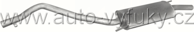 Tlumi vfuku koncov VOLKSWAGEN TRANSPORTER IV 2.5 CHASSIS CAB, BUS 3/1994-12/1995 2461ccm 81kW / 110HP KAT SWB 2920mm