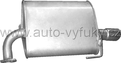 Tlumi vfuku koncov SUBARU OUTBACK 2.5 9/2008-9/2009 2457ccm 127kW / 173HP KAT 2.5