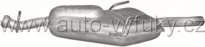 Tlumi vfuku koncov SAAB 9-3 2.0 HATCHBACK , COUPE, CABRIO 0/1998-0/2003 1985ccm 113kW / 154HP KAT 2.0i Turbo -16V