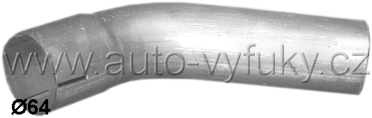 Trubka koncov IVECO DAILY 2.8 D 11/2001-4/2006 2798ccm 62-66-78-85-92-107kW / 84-90-105-116-125-14HP KAT 2.8 Turbo Diesel