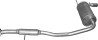 Koncový tlumič 12.11 Mazda MX5 1.6 1994–1998 66 kW