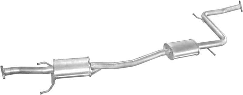Střední tlumič 12.50 Mazda 323 1.3 / 1.6 1989–1992