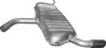 Koncový tlumič 01.107 Audi A3 1.6 hatchback 2003–2012 75 kW