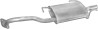 Koncový tlumič 15.128 Nissan Sunny 1.4 / 1.6 1991–1995