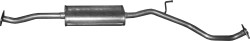 Střední tlumič 15.245 Nissan Note 1.4 2009–2013 65 kW