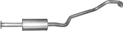 Střední tlumič 15.25 Nissan Almera 1.5 / 1.8 2000–2006