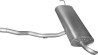 Koncový tlumič 15.50 Nissan Qashqai 1.5 D 2008–2010 76–78 kW